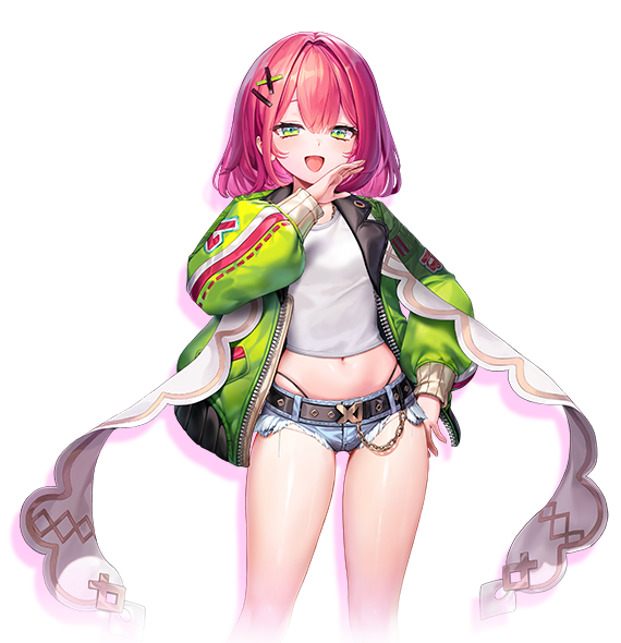 Official full-length character illustration of Charlotte from MAke Drama MAD